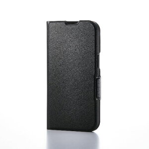 GR(ELECOM) PM-A25SPLFUBK ubN iPhone 16e P[X U[ 蒠^ }Olbg Ռz y ^ X^h@\t