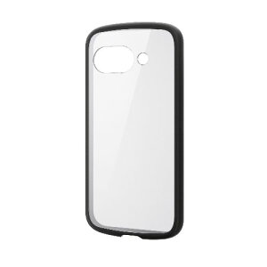 �G���R��(ELECOM) PM-P251TSLFCBK �u���b�N Google Pixel 9a �P�[�X �n�C�u���b�h �Ռ��z�� �y�� ���^ �J���������Y�ی�݌v
