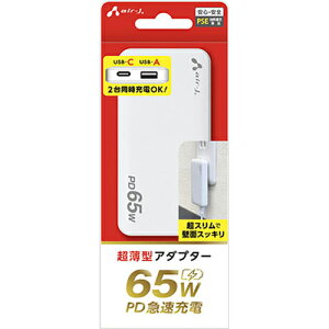 GA[WFC(air-j) AKJ-S65WAC PD65W ^A_v^[ (USB-A×1+USB-C×1)
