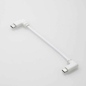 �G���R��(ELECOM) MPA-CCLL01WH �z���C�g ���o�C���o�b�e���[�p�P�[�u�� USB Type-C TM /�[�d��p/60W 10cm