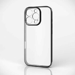 GR(ELECOM) PM-A24CUCTMKBK ^bNubN iPhone 16 Prop \tgP[X Ɍ ^bN