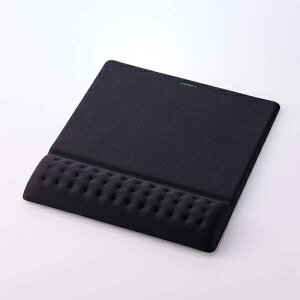 �G���R��(ELECOM) MP-CF095WBK �u���b�N COMFY ���X�g���X�g��̌^���C�h�}�E�X�p�b�h
