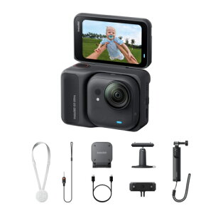 Insta360 Insta360 GO ULTRA �~�b�h�i�C�g�u���b�N 4K�A�N�V�����J���� �N���G�C�^�[�o���h�� CINSABEA-GOUltra06 �������K�i GOULTRABKCB