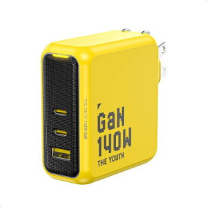 AOHi(AInC) RE-JEYTP140YL1 PD-USB[d YOUTH 140W USB A×1|[g USB C×2|[g FvPRO PC/gѓdb/^ubg 140W}[d