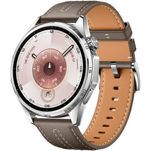 HUAWEI(t@[EFC) HUAWEI WATCH GT6 46mm GY O[ X}[gEHb` ATM-B19-GY 1.47inchAMOLED 64GB ő21ԋ쓮 GPS