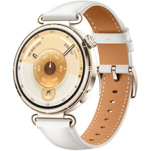 HUAWEI(t@[EFC) HUAWEI WATCH GT6 41mm WH zCg X}[gEHb` KSU-B19-WH 1.32inchAMOLED 64GB ő14ԋ쓮 GPS