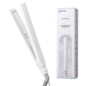 �e�X�R��(TESCOM) TS367A-W �z���C�g �w�A�A�C���� �X�g���[�g 25mm �i�m�Z���~�b�N �v���[�g �O��OK �C�O�Ή� �|�[�`�t