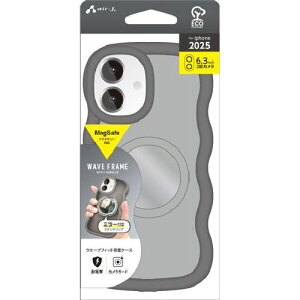 GA[WFC(air-j) AC-P25-WA-GY O[ iPhone 17p MagSafeANZT[Ή ~[&X^htEF[utBbgwʃP[X