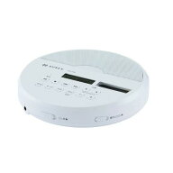 Aurex(オーレックス) AX-CP50W ホワイト ポータブルCDプレイヤー ステレオスピーカー搭載 Bluetooth送信…