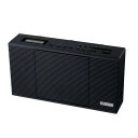 Aurex(オーレックス) AX-CR80K ブラック CDラジオ 声くっきり機能搭載 密閉型ネオジウムスピーカー採用