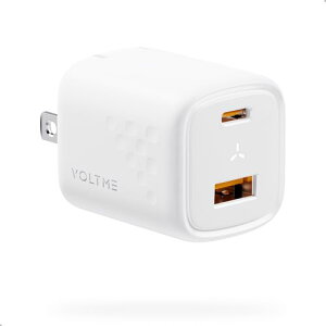 �{���g�~�[(VOLTME) V2098 �z���C�g USB�}���[�d�� Revo 30 �f���I USB PD �p���[�f���o���[ �Ή� 30W USB-C×1/USB-A×1 �܂肽���ݎ��v���O