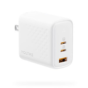 �{���g�~�[(VOLTME) V2102V1 �z���C�g USB�}���[�d�� Revo 67 67W USB-C×2/USB-A×1 �܂肽���ݎ��v���O