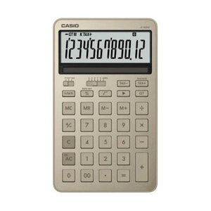 CASIO(�J�V�I) JF-M200-GD-N �V���C�j�[�S�[���h �d�� �W���X�g�T�C�Y 12�� �Ōv�Z ���[�g ���Ԍv�Z �G�R�}�[�N�F��