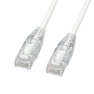 �T�����T�v���C KB-SL6AYS-10W �J�e�S��6A LAN�P�[�u�� �X���� ���炩 �c���܂�h�~�R�l�N�^ 10m �z���C�g