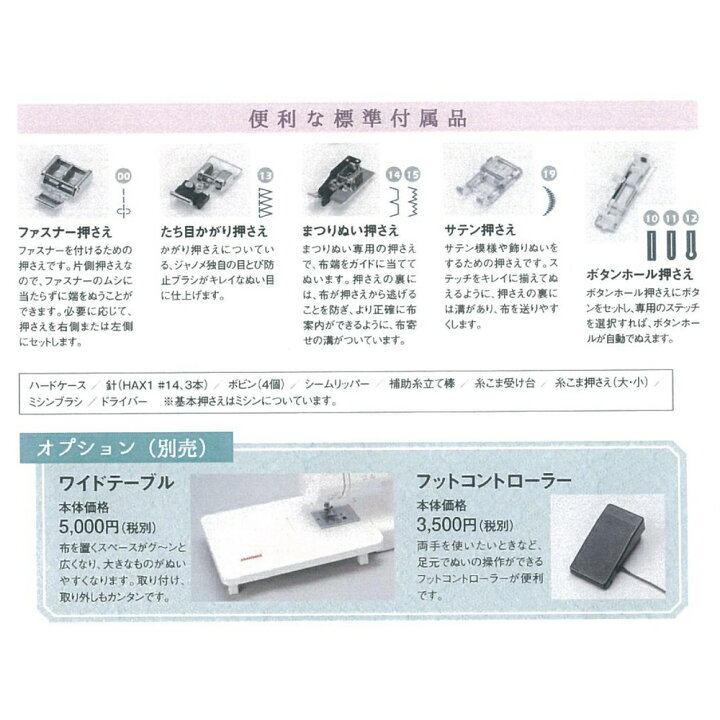 楽天市場】ジャノメ janome IJ501 コンピュータミシン IJ501 : ワンズ 