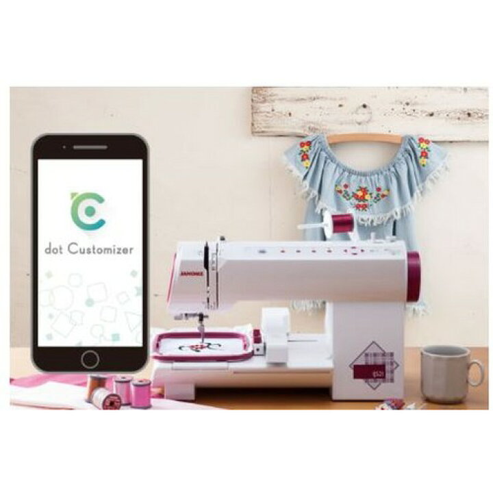 楽天市場】ジャノメ janome IJ521 スマートミシン 刺繍ミシン IJ521 