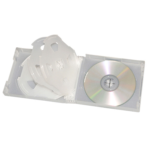 割れにくくて軽い ジャケットカバー付のCD 割り引き DVDソフトケース CD 送料無料激安祭 ソフトケース クリア 10枚収納 DVD