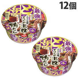 『賞味期限：24.05.28』日清食品 最強どん兵衛 鴨だしそば 103g×12個