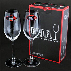 リーデル ワイングラス オヴァチュア 6408/48 シャンパーニュ 2個セット