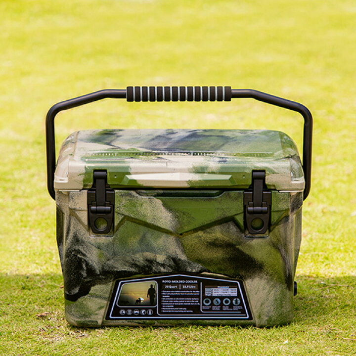 楽天市場】アイスランド クーラーボックス 20QT(18.9L) アーミーカモ 
