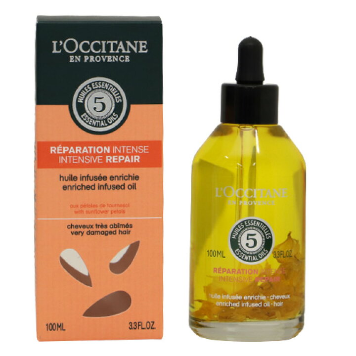 楽天市場】ロクシタン ファイブハーブス リペアリングインテンシヴオイル 100ml / L'OCCITANE オイル スタイリング ヘアケア ヘアオイル : よろずやマルシェ 楽天市場】ロクシタン ファイブハーブス リペアリングインテンシヴオイル 100ml / L'OCCITANE オイル スタイリング ヘアケア ヘアオイル : よろずやマルシェ