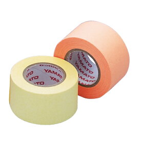 メモックロールテープ 蛍光カラー 詰替用 25mm×10m×2巻 レモン＆オレンジ