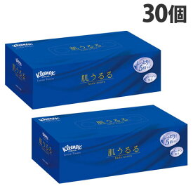 日本製紙クレシア クリネックス ティシュー ローション 肌うるる 204組 30個 ティッシュペーパー ティッシュ 保湿 柔らかい しっとり『送料無料（一部地域除く）』