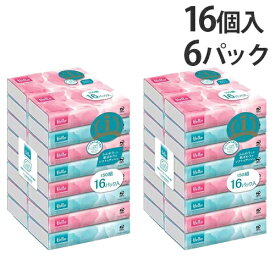 ティッシュペーパー 箱なし ハロー ソフトパックティッシュ 150組 96個(16個入×6パック)『送料無料（一部地域除く）』