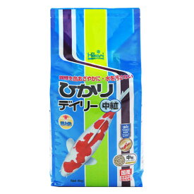 キョーリン ひかりデイリー 中粒 浮上性 4kg ペット用品 ペット 餌 エサ 錦鯉 鯉 魚 アクアリウム 国産 日本製『送料無料（一部地域除く）』