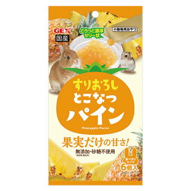 小動物 おやつ GEX すりおろし とこなつパイン 6個入