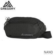 グレゴリー ボディバッグ ウエストバッグ ナノ NANO ウエストパック ミニ 3L オプティックブラック