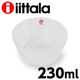 iittala イッタラ Kastehelmi カステヘルミ ボウル 230ml クリアお皿 皿