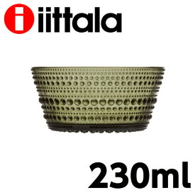 iittala イッタラ Kastehelmi カステヘルミ ボウル 230ml モスグリーン