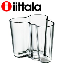 イッタラ アルヴァ・アアルト ベース 花瓶 95mm クリア iittala Alvar Aalto『送料無料（一部地域除く）』