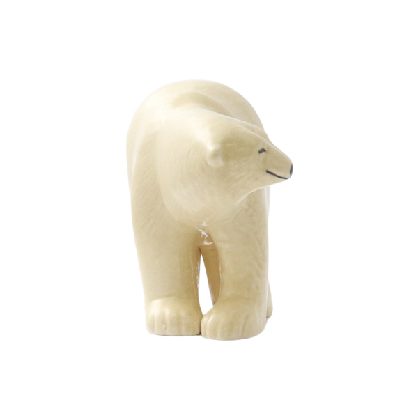 LISA LARSON リサ･ラーソン Skansen スカンセン Polar bear ポーラーベア シロクマ 置物 オブジェ 北欧雑貨 北欧 装飾  インテリア 雑貨『送料無料（一部地域除く）』 | よろずやマルシェ