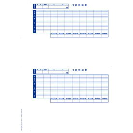 『代引不可』 OBC 6202 単票封筒用支給明細書 300枚『日時指定不可』『送料無料（一部地域除く）』