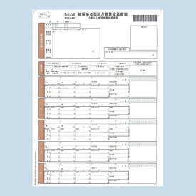 『代引不可』 OBC オービック 単票被保険者算定基礎届 A4 タテ OBC-5164 帳票 用紙 帳票用紙 純正 単票 『返品不可』『送料無料（一部地域除く）』