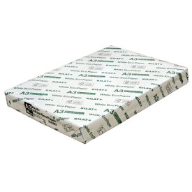 キラット ホワイトエコペーパーA3サイズ 1冊 500枚