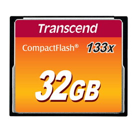 トランセンド(Transcend) コンパクトフラッシュカード 133x 32GB 永久保証 TS32GCF133【送料無料（一部地域除く）】