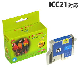 『ポイント10倍』ICC21 シアン EPSONリサイクルインク(互換性)〔IC21シアン〕
