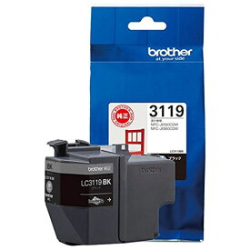 BROTHER LC3119BK ブラック 大容量 純正 [ 8ZCA5A00147 J6980CDW J6580CDW J5630CDW J6583CDW J6983CDW ]『送料無料（一部地域除く）』