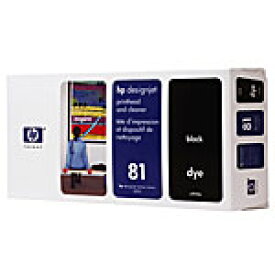 HP81(C4950A) プリントヘッド/クリーナー ブラック 純正品 インクカートリッジ 【代引不可】【送料無料（一部地域除く）】
