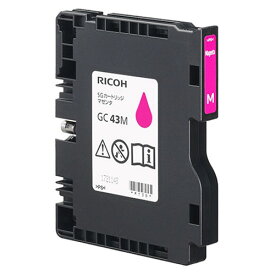 リコー SGカートリッジ GC43M 純正品 Mサイズ マゼンタ RICOH 純正品 純正インク インク『送料無料（一部地域除く）』