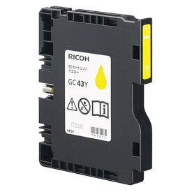 リコー SGカートリッジ GC43Y 純正品 Mサイズ イエロー RICOH 純正品 純正インク インク『送料無料（一部地域除く）』
