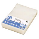 クリアファイル A4 カラーホルダー 100枚入 クリア テージー CC-141D-17 クリアホルダー