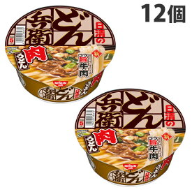 日清食品 どん兵衛 肉うどん 86g×12個 うどん カップ麺 インスタント麺 即席麺 麺類 カップうどん インスタントうどん