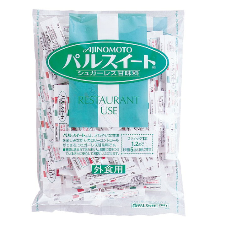 楽天市場 味の素 シュガーレス甘味料パルスイート 1本 低カロリー 砂糖 スティックシュガー 個包装 よろずやマルシェ