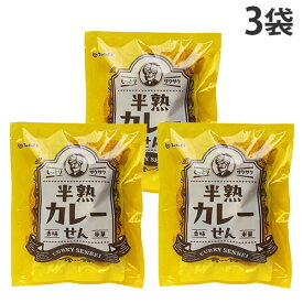 まるせん米菓 半熟カレーせん ぬれ揚げせんべい 65g 3袋