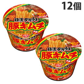 日清食品 日清デカうま 豚キムチ 101g×12個 ラーメン カップ麺 インスタント麺 即席麺 麺類 カップラーメン インスタントラーメン