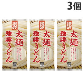 さぬきシセイ 讃岐太麺強腰うどん 600g×3個 乾麺 うどん